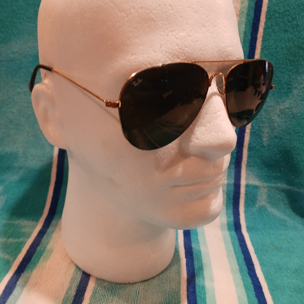 Ray-Ban Classic Gold Frame Sunglasses